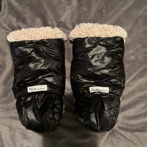 7 A.M STROLLER WARMMUFFS - POLAR - Picture 4 of 7